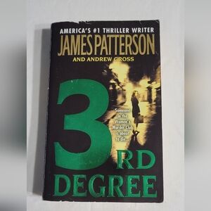 💲1️⃣ 📚 3rd Degree by James Patterson Andrew Gross Crime Thriller Mystery Novel